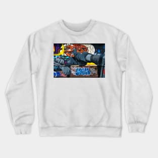 Street Art Graffiti Digbeth Birmingham UK Crewneck Sweatshirt